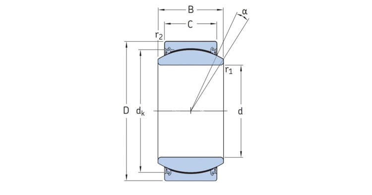 Подшипник  GE50 ES-2RS1